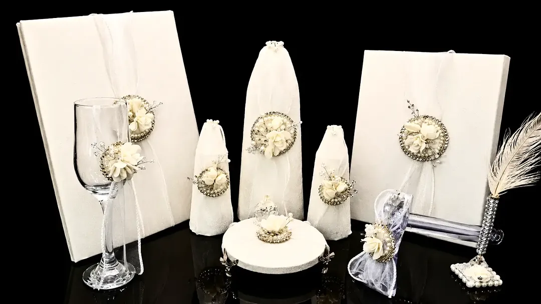 ست مخمل ده تکه /عروس آپادانا استور